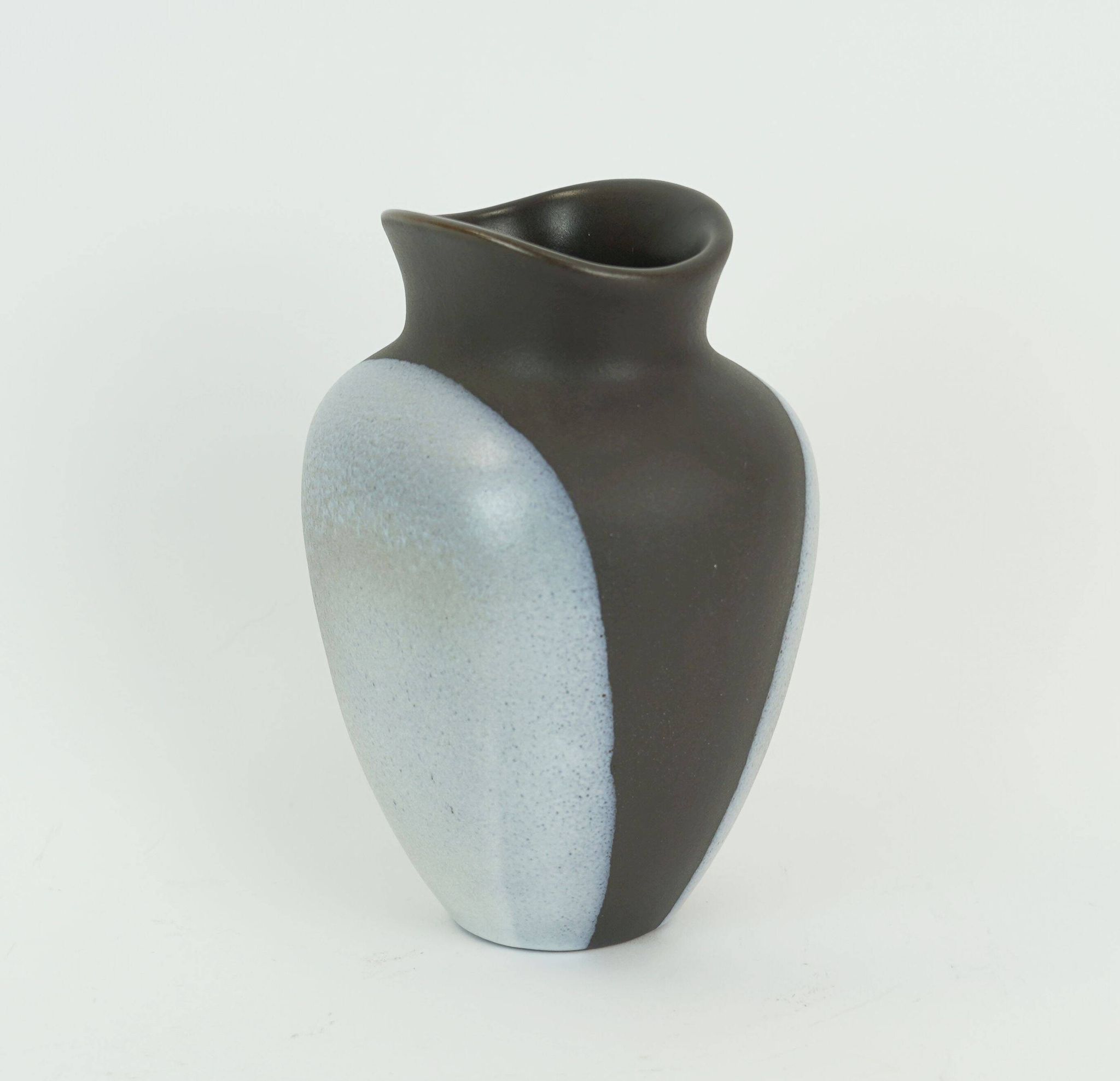german mid century vase by majolika karlsruhe, fridegart glatzle, 1950s