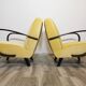 Fauteuils de Jindrich Halabala, années 1940, Set de 2