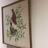 Painting printing birds