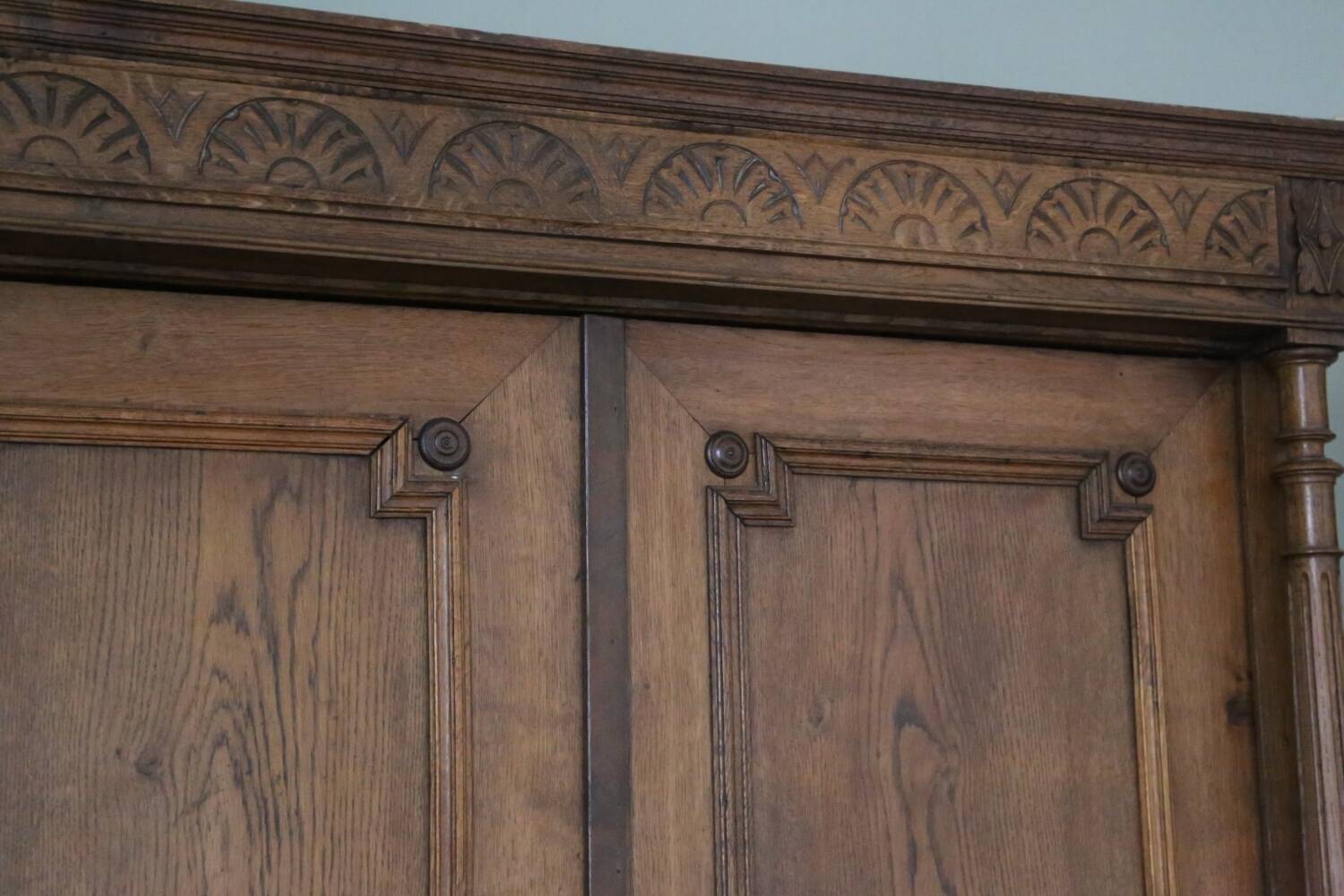 Large linen wardrobe