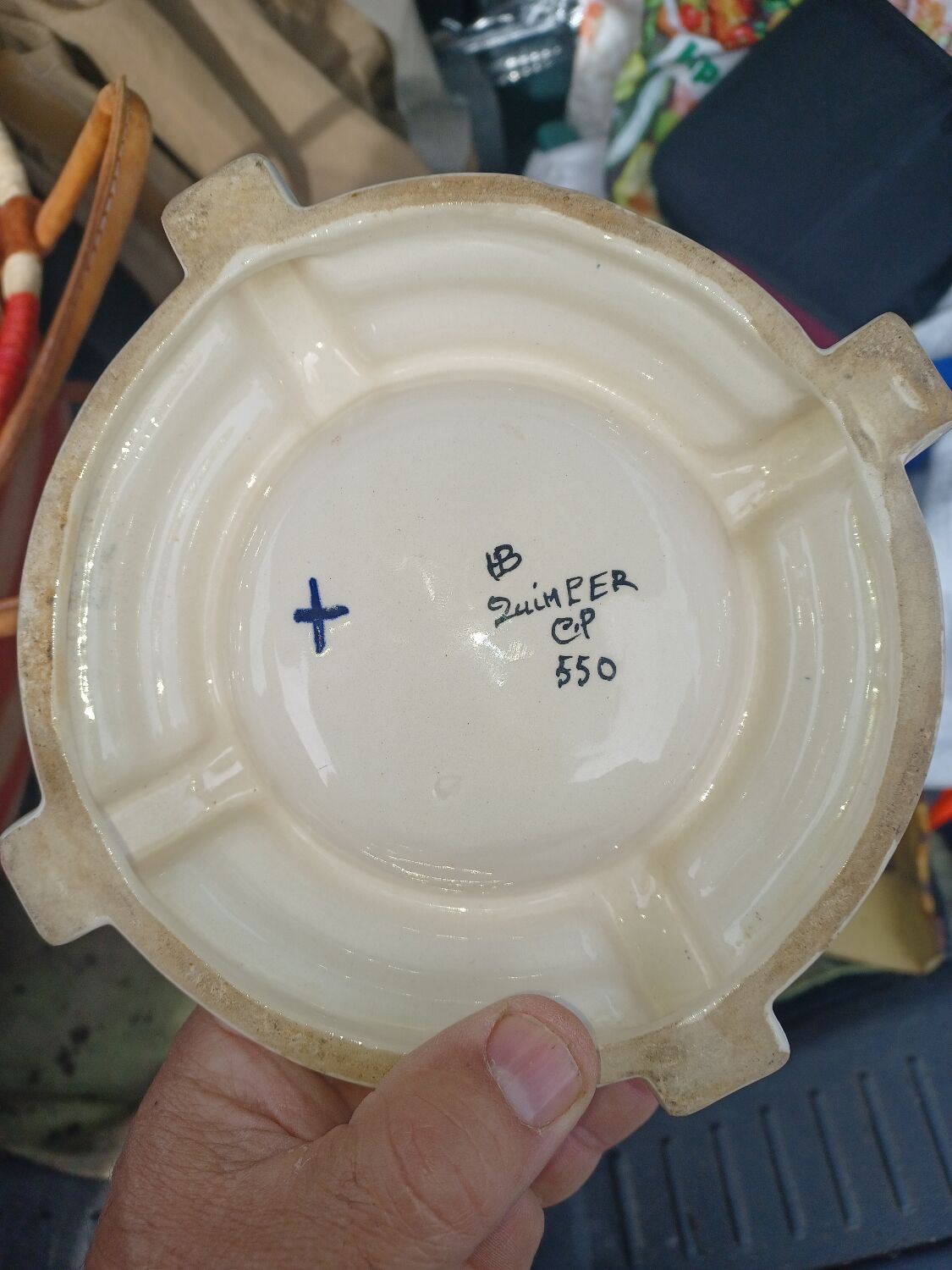 HB ashtray Quimper