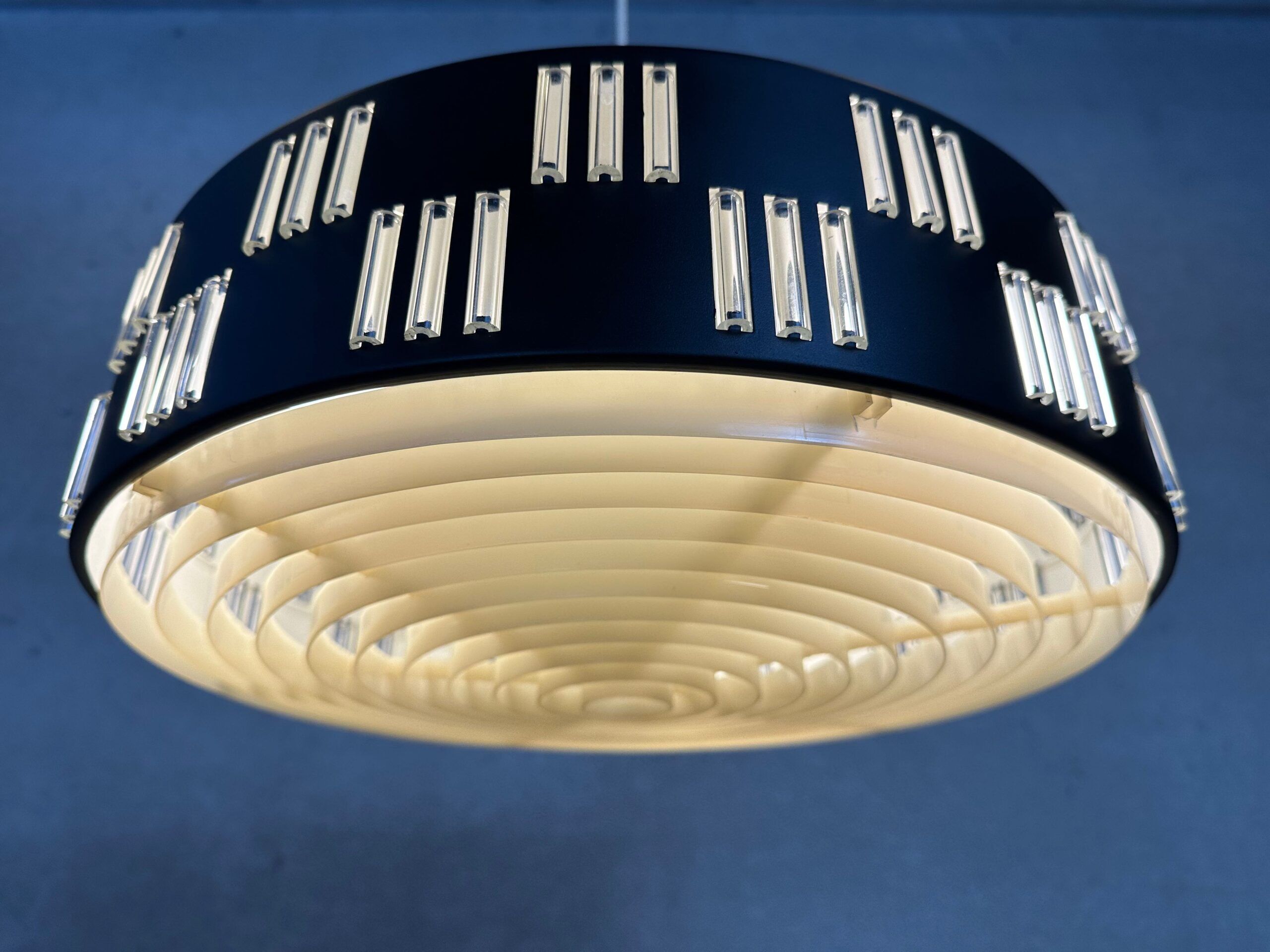 Vintage space age pendant lamp