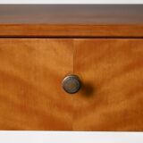 Bedside table with oak drawer