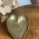 Fruit-shaped trinket dish in bronze