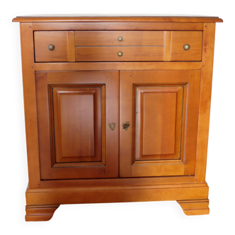 Meuble d’entrée-buffet d’appui-Louis Philippe- 1 tiroir-2 portes Merisier