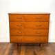 Commode vintage poignées dorées