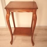 Classic louise table or saddle console in cherry wood