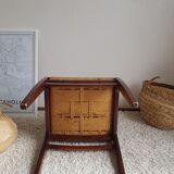 Pair of Scandinavian chairs in braided rope-circa 1960