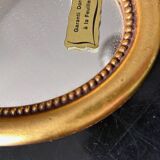 old mirror gilded with fine gold