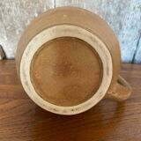 Ancien pichet vieux grès beige made in france vintage