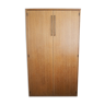 Old boarding cabinet in vintage solid wood