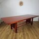 Grande table de salle à manger Vintage en Cerisier , Taliesin 608