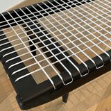 Table basse laquée noire par Georges Tigien,1960s