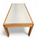 Pine wood dining table / formica top / 1970s