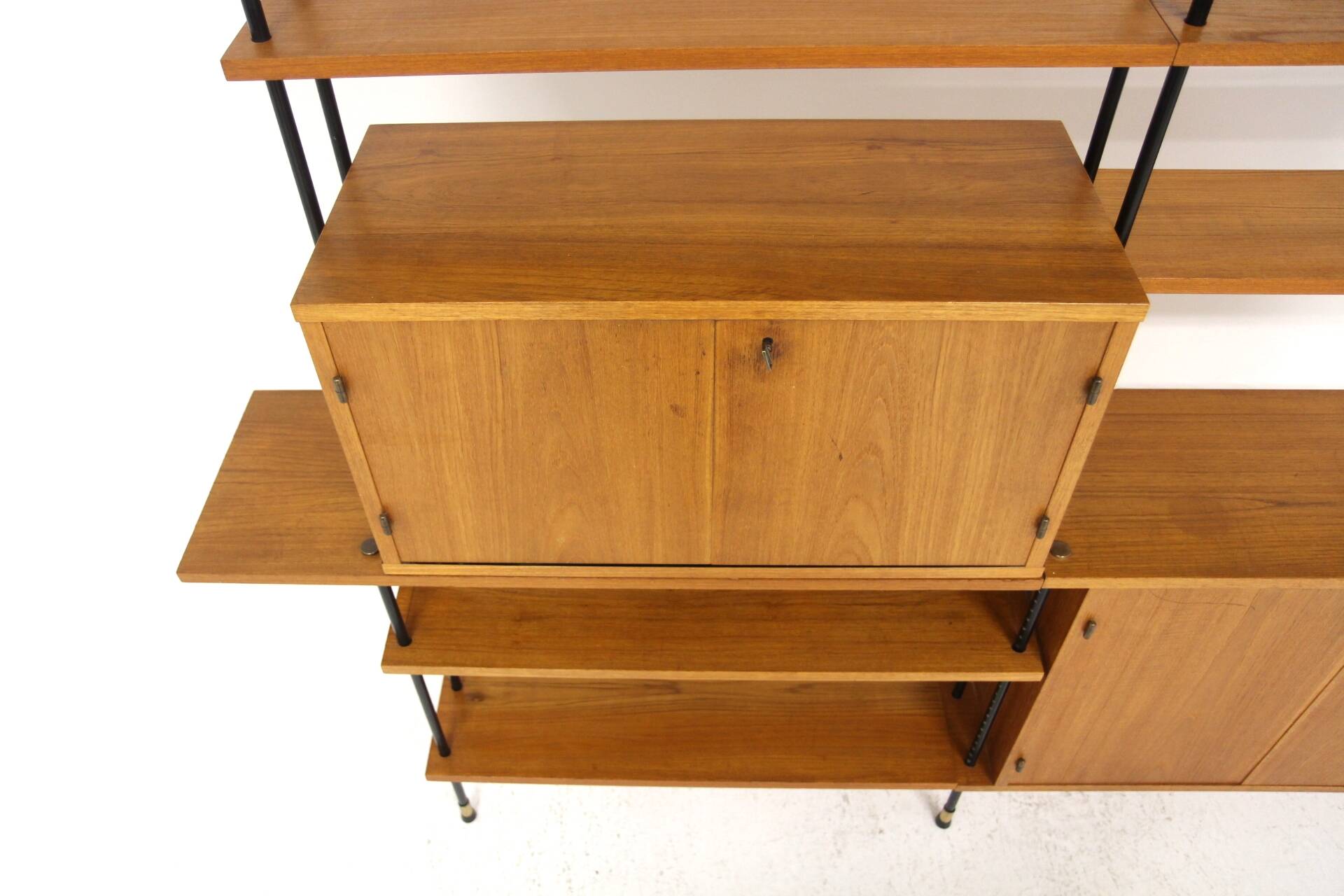 Scandinavian “bar” bookcase “Prydno”, Bröderna Gustafssons, Sweden, 1950