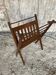 Scandinavian Folding Magazine Rack CEES BRAAKMAN for Pastoe Wood 1960s
