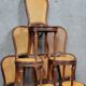 Ensemble de 6 chaises en acajou de style Louis XVI