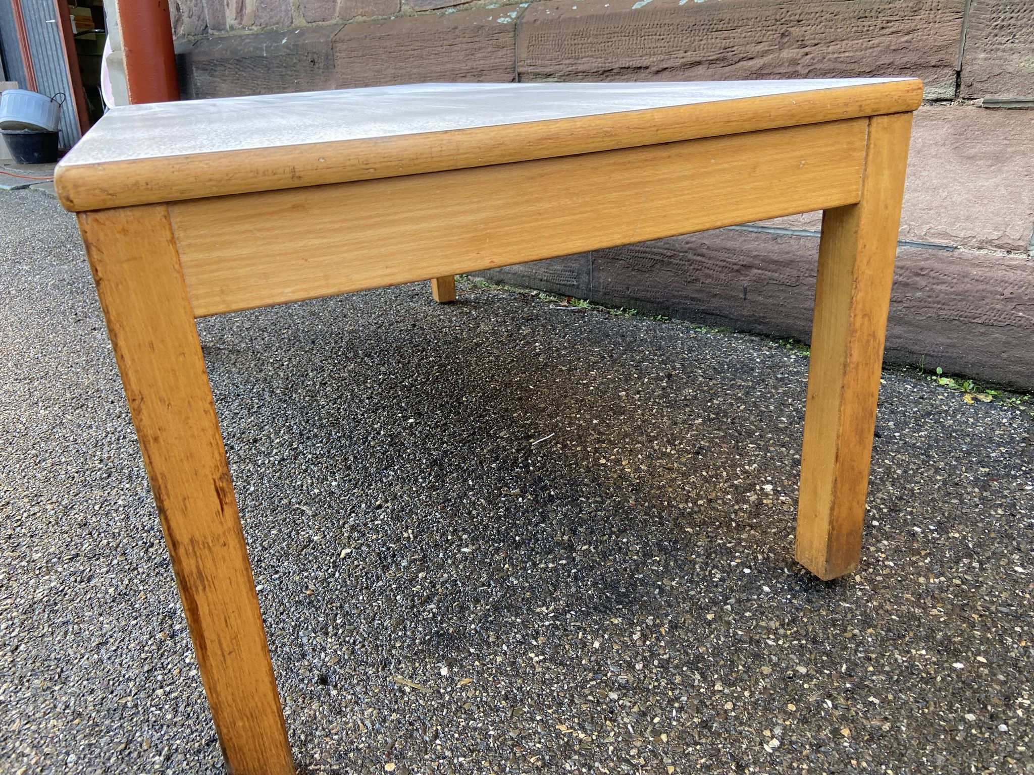 Table basse vintage 1970 french coffee table Mid-Century