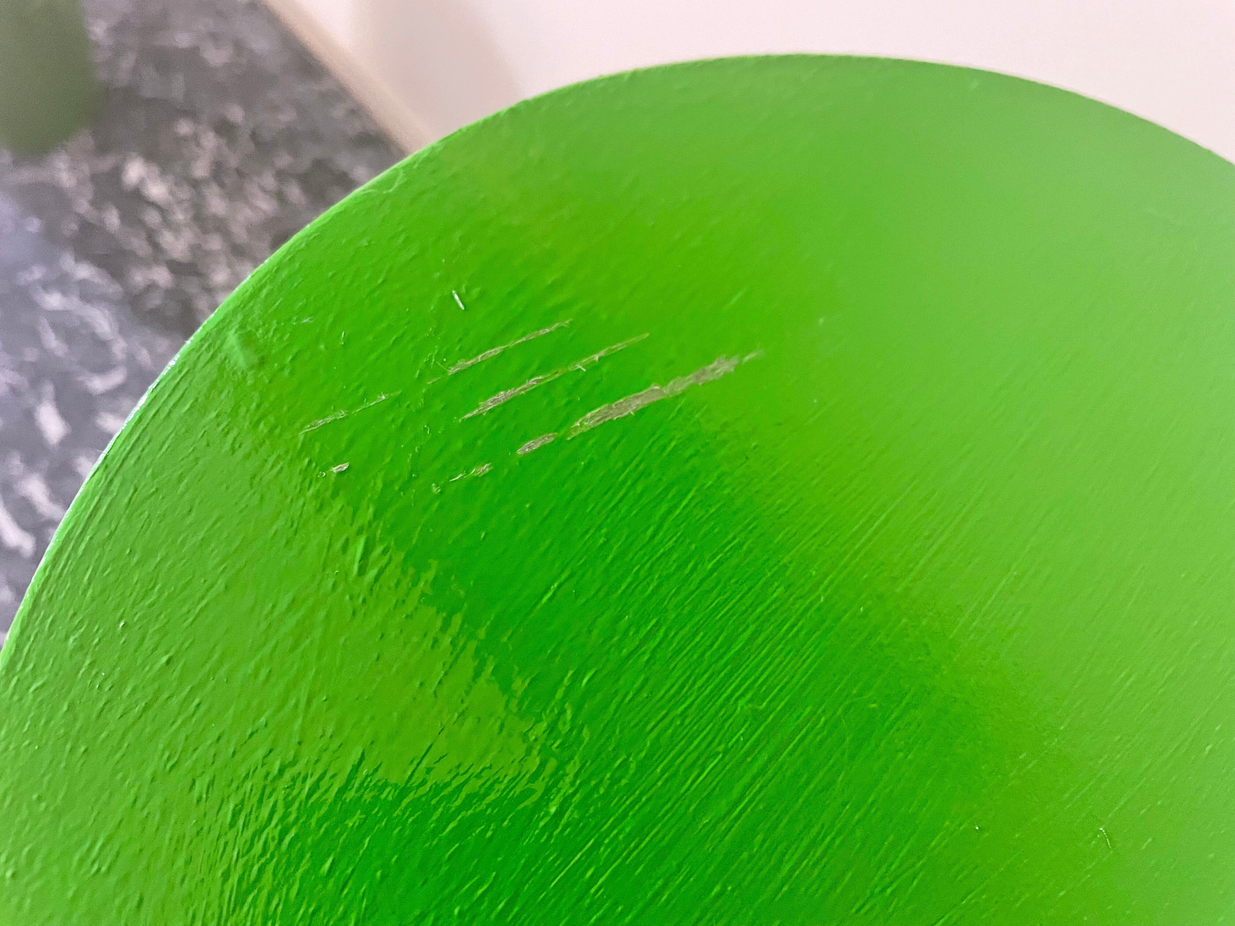 Metal and wood stool