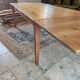 Table de ferme en chêne massif 200x100 avec sa rallonge de 60x100
