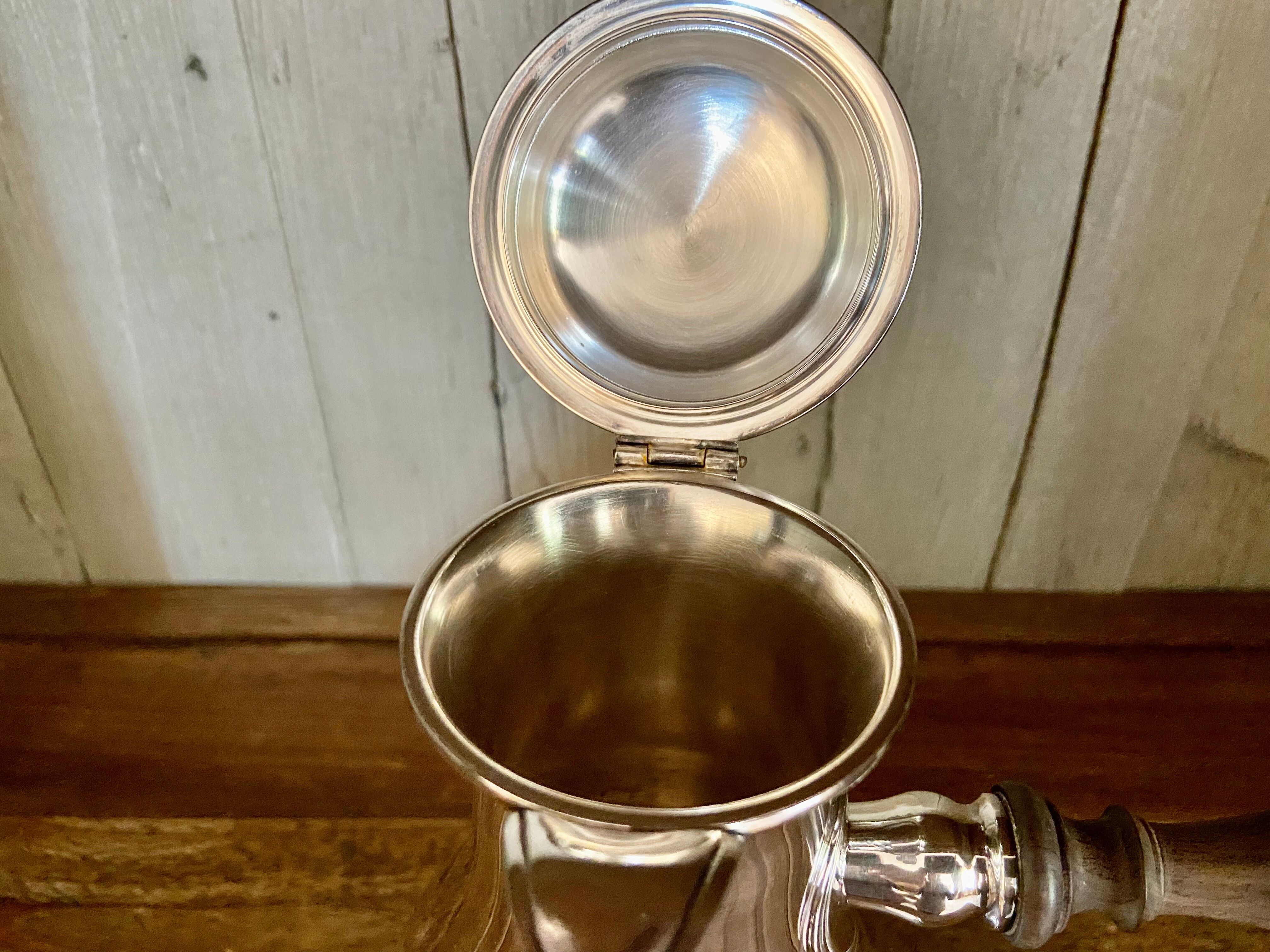 Pouring coffee maker