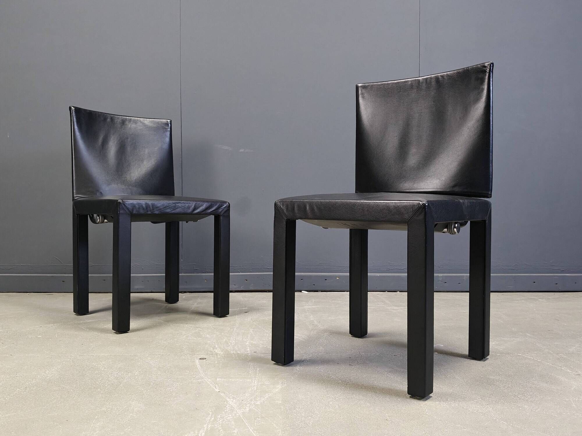 Arcadia dining chairs by Paolo Piva for B&B Italia set of 6
