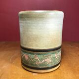Rene Morel ceramic mug 1969