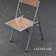Convertible stepladder chair, vintage formica