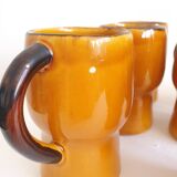 Vintage Vallauris ceramic service