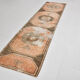 3x10 oriental vintage runner rug,84x318cm