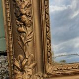 Old 19th century mirror 68x92cm
