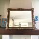 Rectangular baroque wall mirror