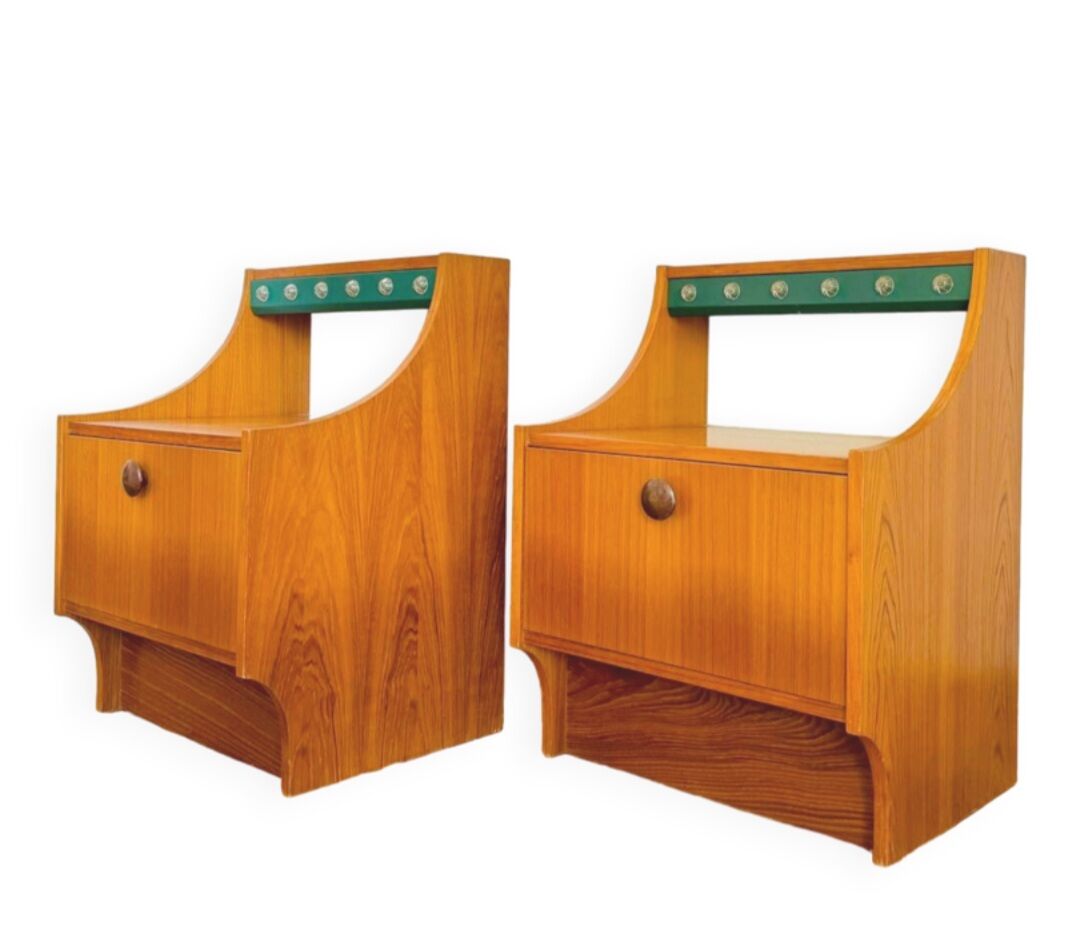 Chevets scandinave en teck