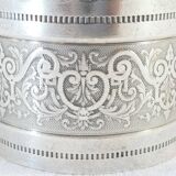 Solid silver towel round minerva orfevre hage henri