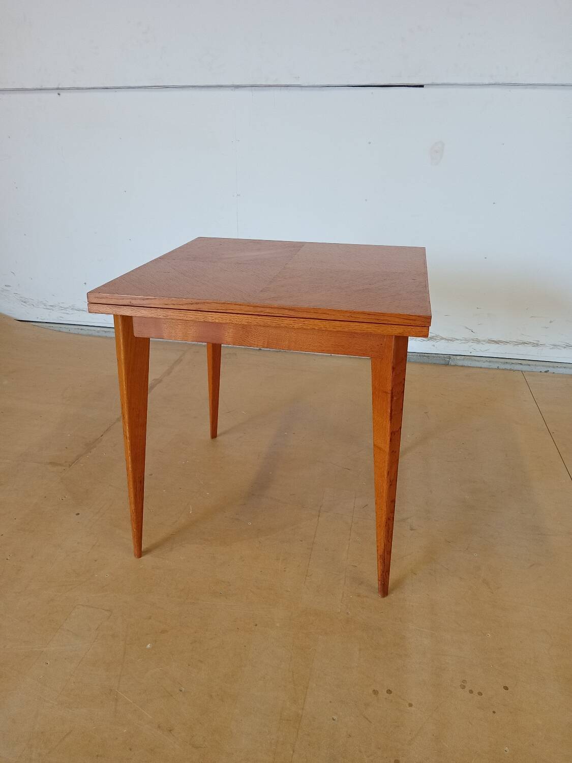 Vintage oak veneer table - 1960s