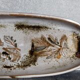 60s ceramic potter oval dish