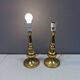 A set of beautiful table lamps in brass from Danish Frandsen Lighting 1980s