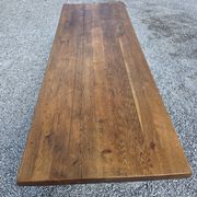 Table monastère en chêne massif,  243cm de L