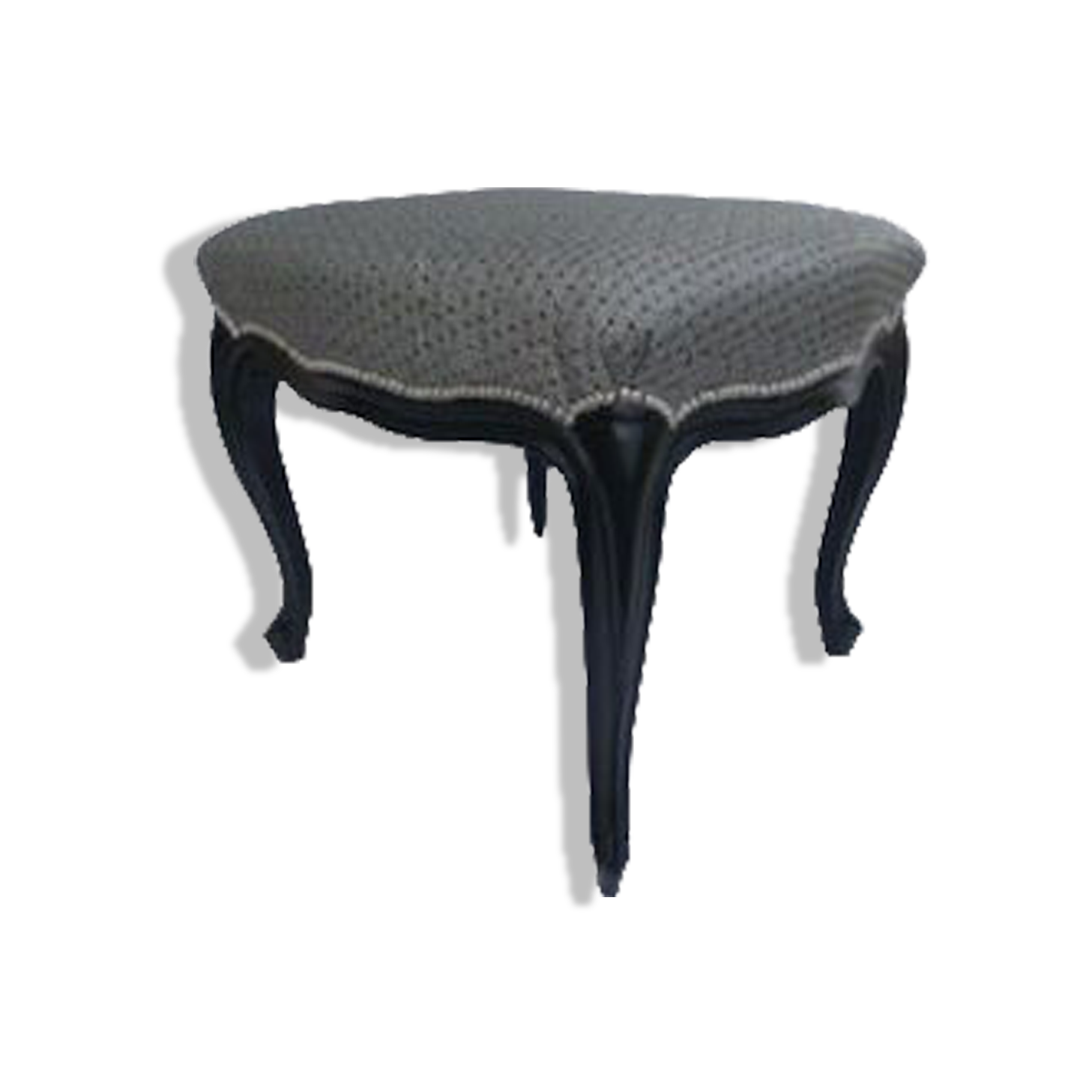 Old stool, piano bench, Louis XV style