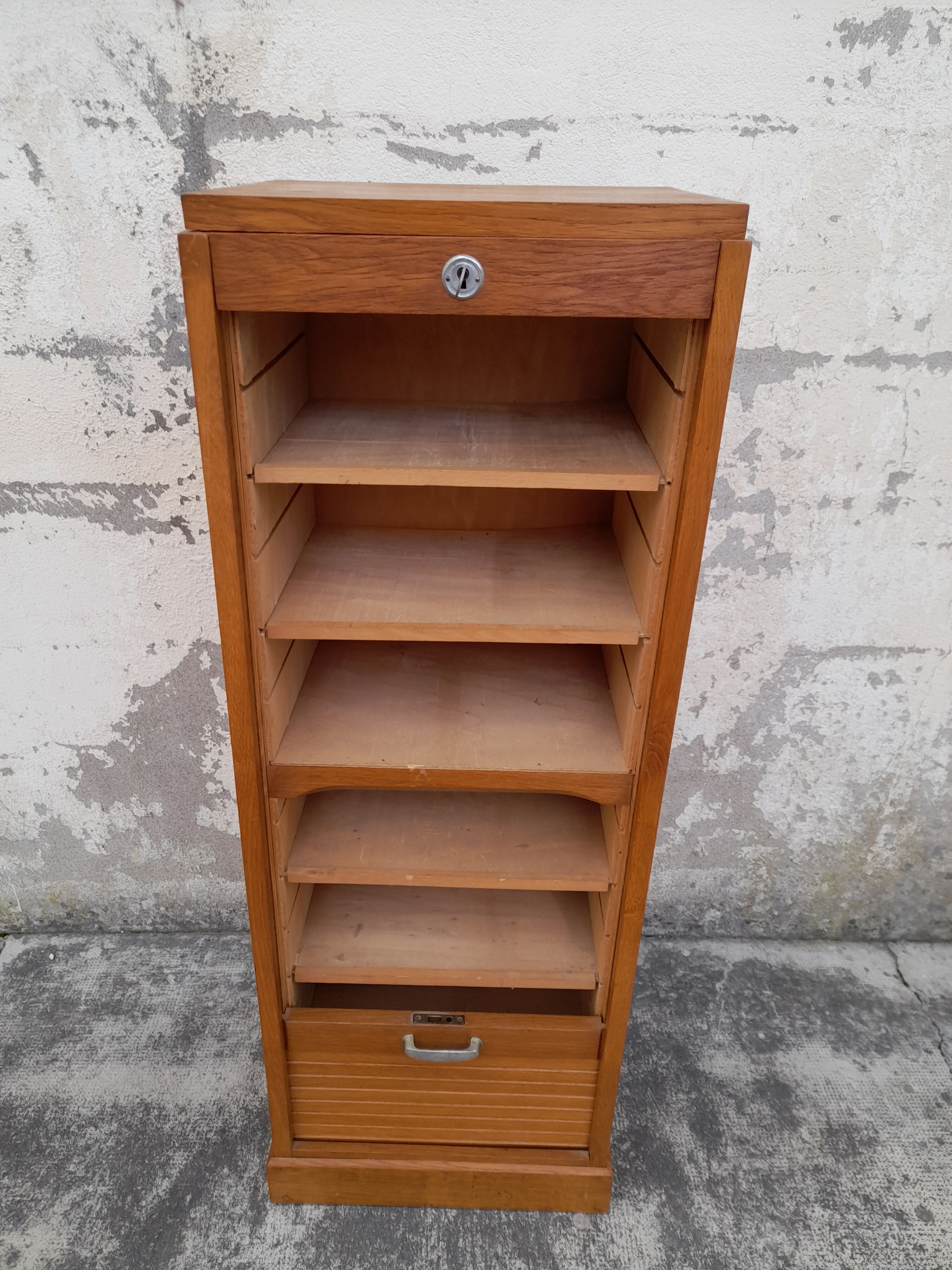 Old Curtain File Furniture 1950