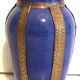 Vase bleu oriental