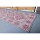 Vintage Turkish hand-knotted runner rug 83x410