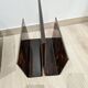 Designer plexiglass magazine rack