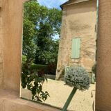 Vintage beveled mirror
