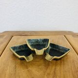 3 bronze ashtrays from the 50s