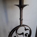 Lamppost wrought iron ep 1930/40 art deco