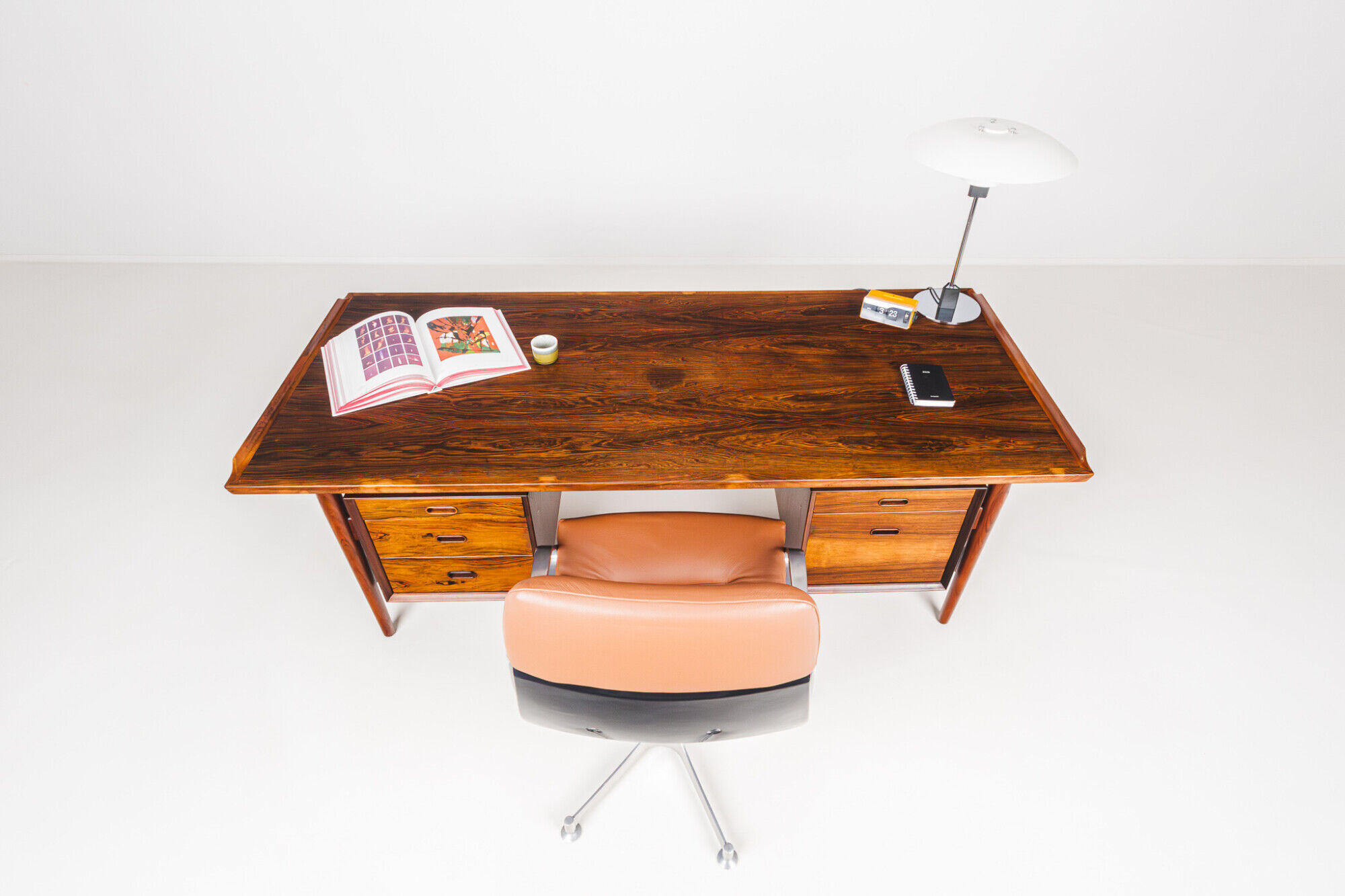 Bureau Arne Vodder en palissandre pour Sibast, Danemark 1960