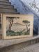 Lithograph by Yves Brayer "Bay of Naples" with certificate of authenticity.