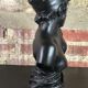 Art Nouveau woman bust in plaster signed E.Villanis