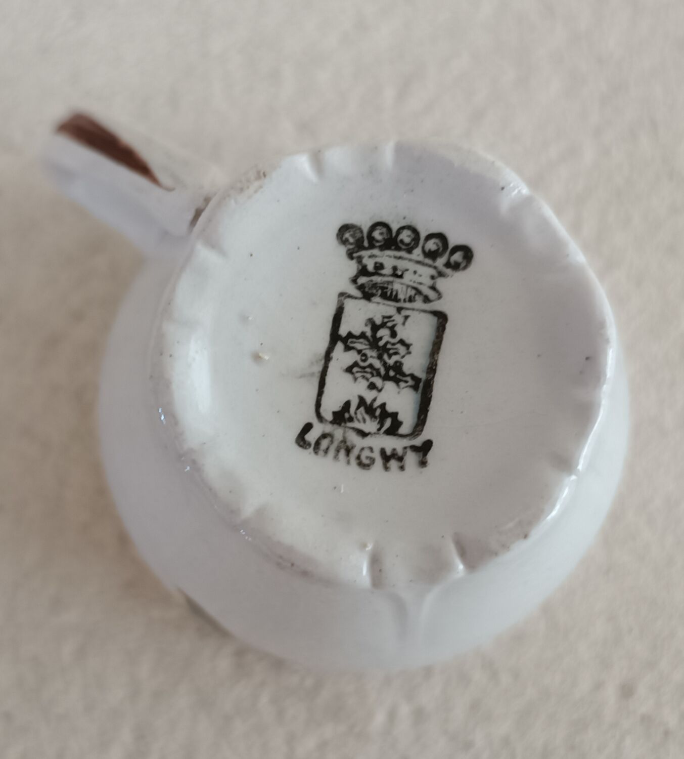 Longwy iron earth mug